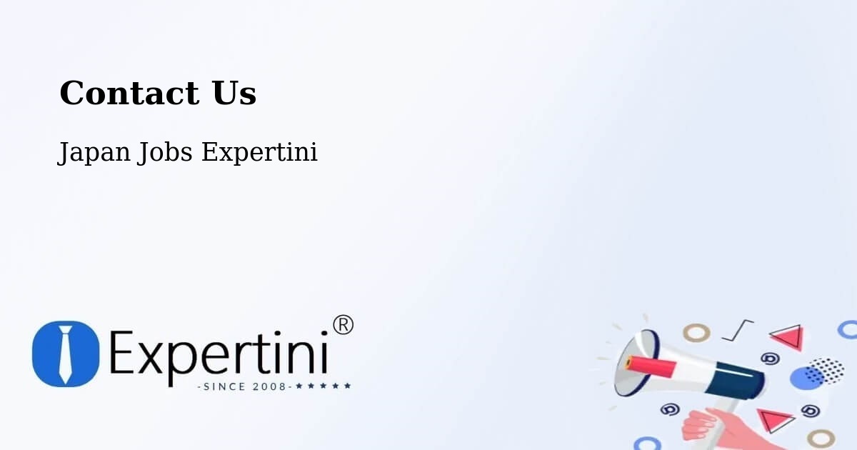 Contact Expertini – Kamiichi - Japan Jobs Expertini